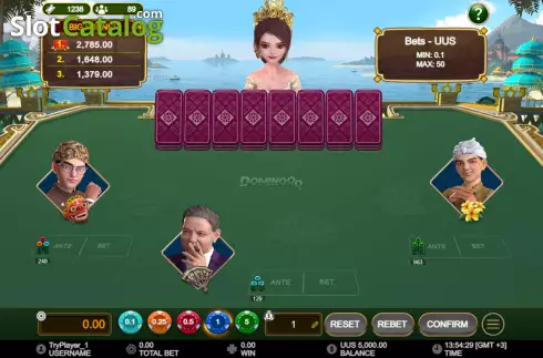 Скрин3. Domino QQ: Virtual Dealer слот