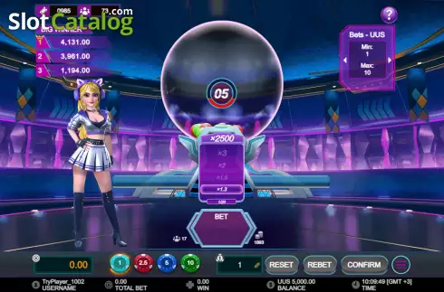 Скрин2. Golden Power Ball слот
