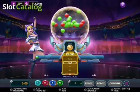 Скрин3. Golden Power Ball слот