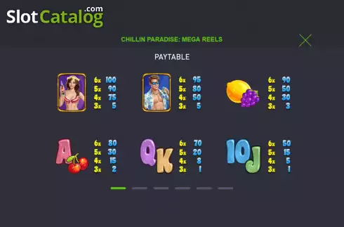 Скрин5. Chillin Paradise Mega Reels слот