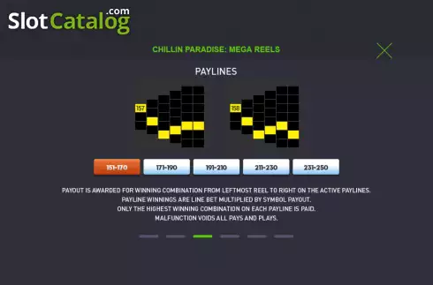 Скрин7. Chillin Paradise Mega Reels слот