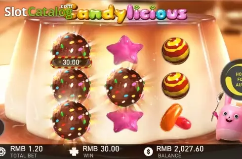 Скрин2. Candylicious слот