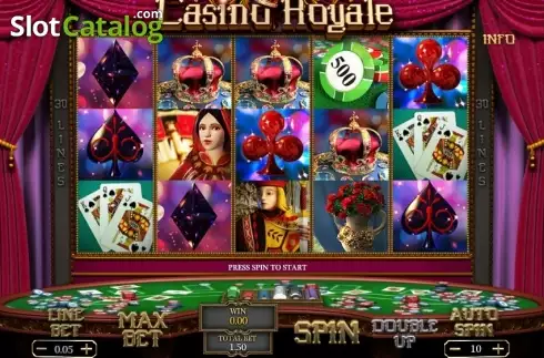 Скрин2. Casino Royale (GamePlay) слот