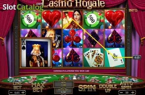 Скрин4. Casino Royale (GamePlay) слот