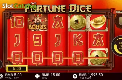 Скрин4. Fortune Dice слот