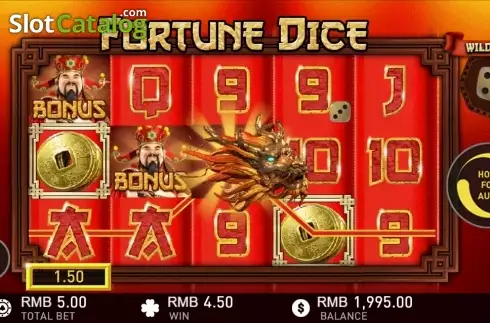 Скрин5. Fortune Dice слот