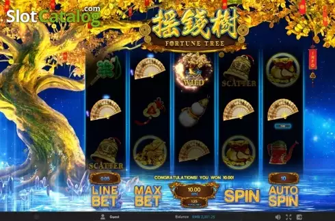 Скрин4. Fortune Tree (GamePlay) слот