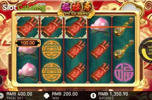 Скрин6. Fu Lu Shou (GamePlay) слот