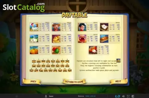 Скрин9. Golden Eggs (GamePlay) слот