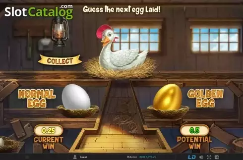 Скрин8. Golden Eggs (GamePlay) слот