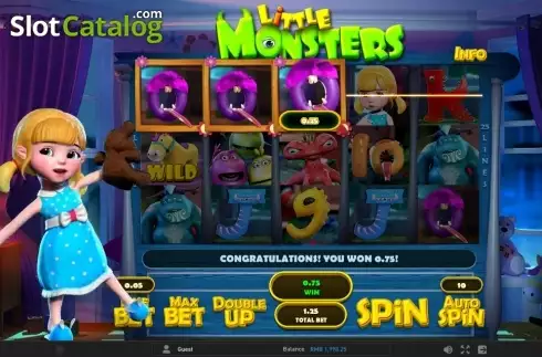 Скрин3. Little Monsters слот
