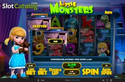 Скрин5. Little Monsters слот