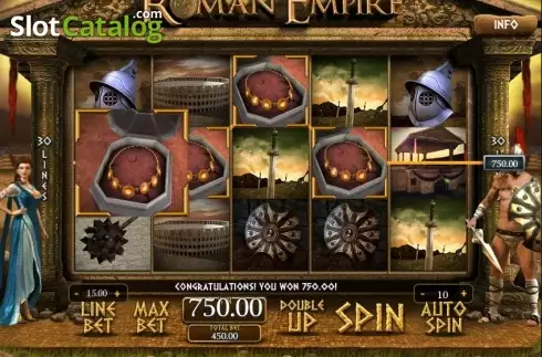 Скрин3. Roman Empire (GamePlay) слот