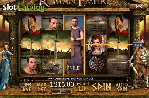Скрин4. Roman Empire (GamePlay) слот