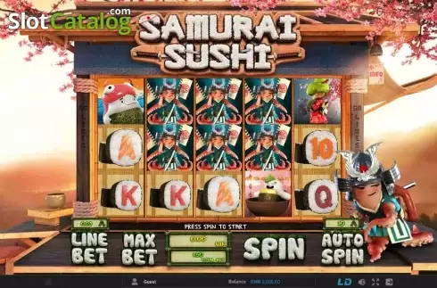 Скрин2. Samurai Sushi слот