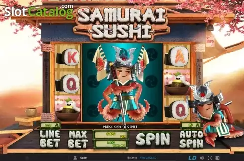 Скрин5. Samurai Sushi слот