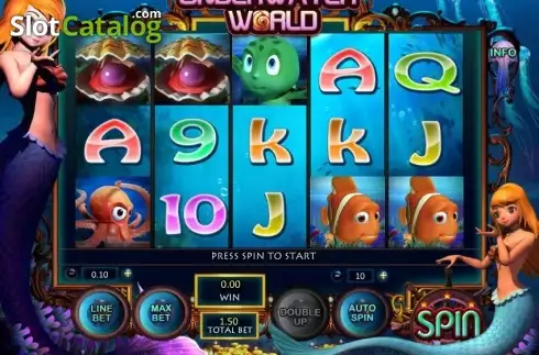 Скрин2. Underwater World слот