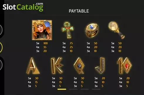 Скрин7. Cleopatra (GamePlay) слот