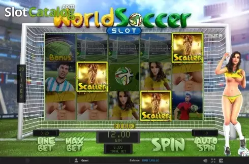 Скрин5. World Soccer (GamePlay) слот