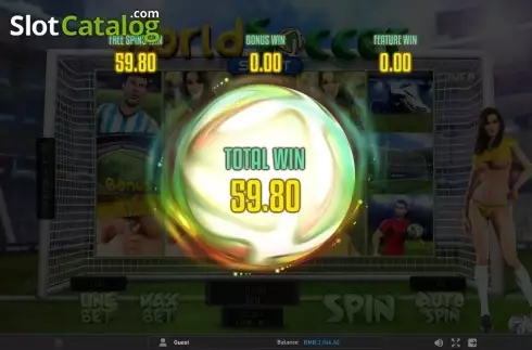Скрин8. World Soccer (GamePlay) слот