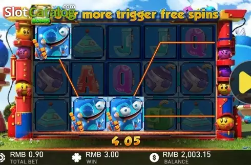 Скрин3. Lucky Bomber слот