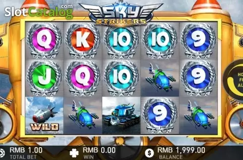 Скрин2. Sky Strikers слот