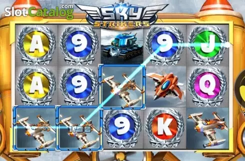 Скрин3. Sky Strikers слот