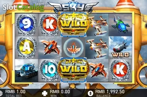 Скрин4. Sky Strikers слот