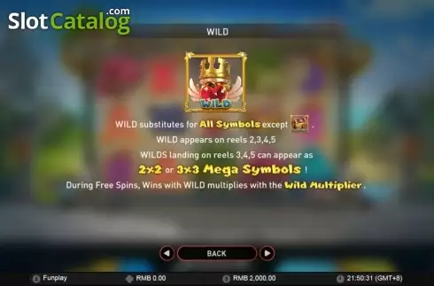 Скрин4. Monsters Cash слот