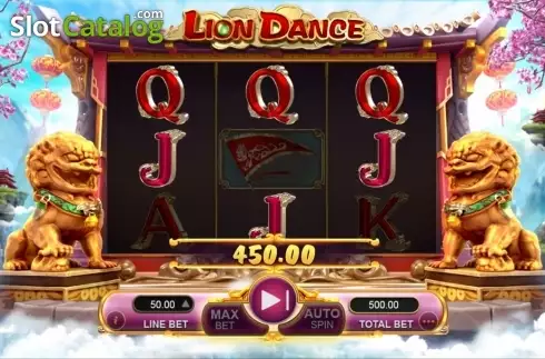 Скрин5. Lion Dance (GamePlay) слот