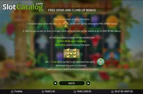 Скрин6. Wilds and the Beanstalk слот