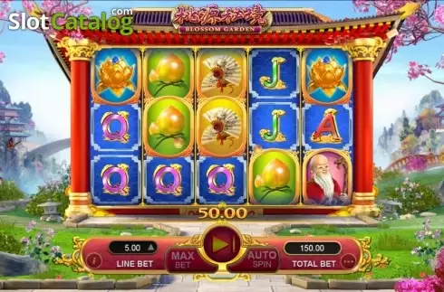 Скрин7. Blossom Garden слот
