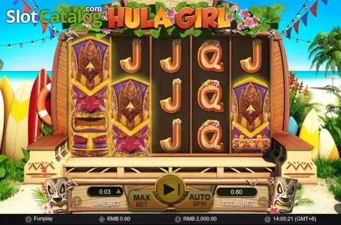 Скрин4. Hula Girl слот
