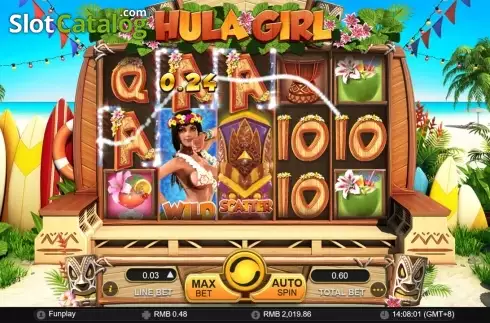 Скрин3. Hula Girl слот