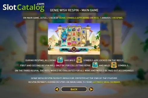 Скрин5. Genie's Luck слот