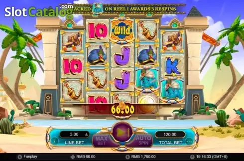 Скрин8. Genie's Luck слот