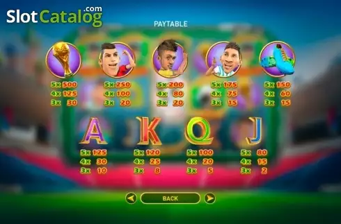 Скрин2. World Soccer Slot 2 слот