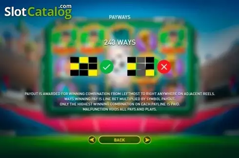 Скрин3. World Soccer Slot 2 слот