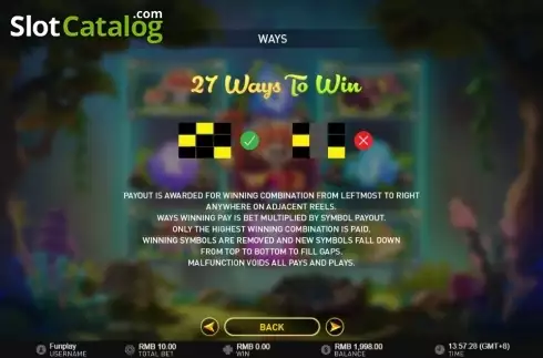 Скрин5. Gem Forest слот