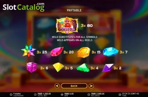 Скрин2. Jewel Land слот