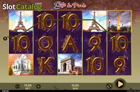 Скрин3. Cafe de Paris (Section 8 Studio) слот