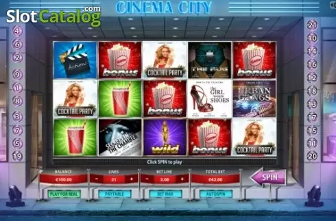 Скрин2. Cinema City слот