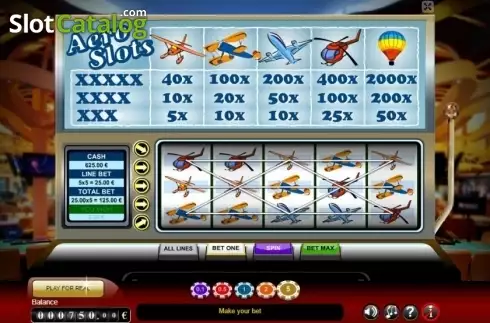 Скрин2. Aero Slots слот