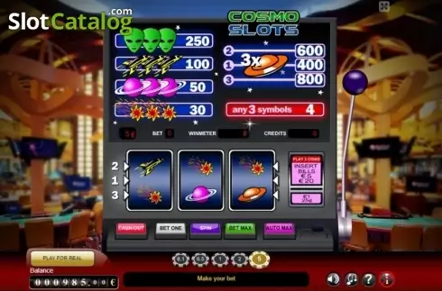 Скрин3. Cosmo Slots слот