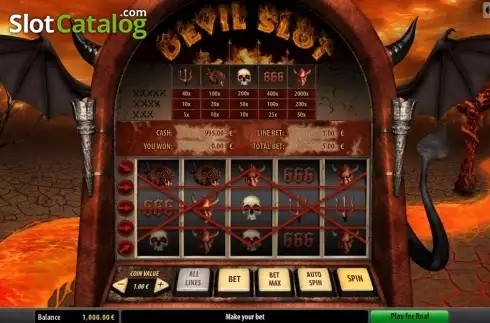 Скрин2. Devil Slot слот