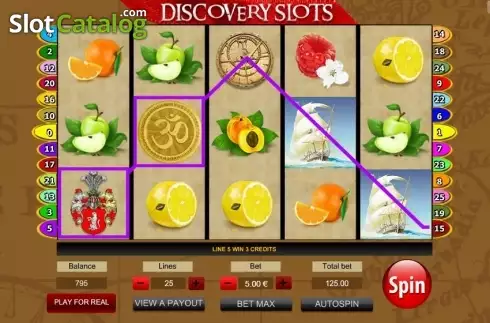 Скрин3. Discovery Slots слот