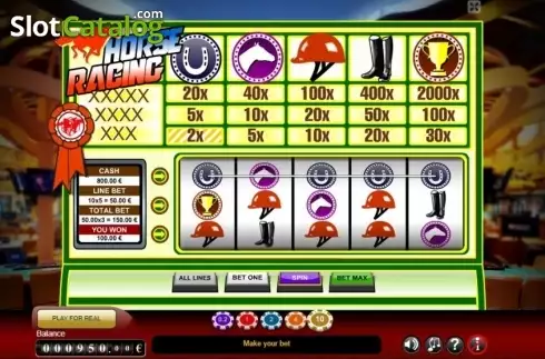 Скрин3. Horse Racing (GameScale) слот