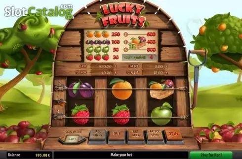 Скрин3. Lucky Fruits (GameScale) слот