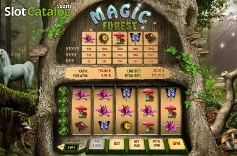 Скрин2. Magic Forest (GameScale) слот