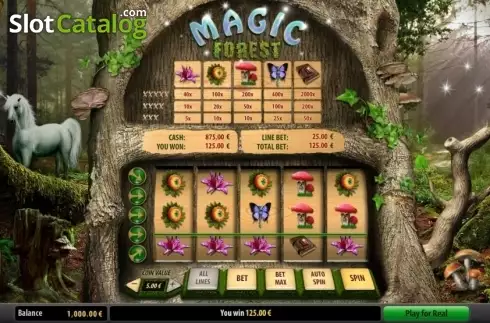 Скрин3. Magic Forest (GameScale) слот
